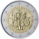 Slovaquie 2 Euro commémorative 2013 - 1150e anniversaire de la mission de Cyrille et Méthode en Grande-Moravie - © European Central Bank