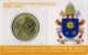 Vatican Euro Coincard 2015 - Pontificat de François I n6 - avec un timbre - © Zafira