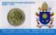 Vatican Euro Coincard 2015 - Pontificat de François I n7 - avec un timbre - © Zafira