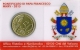 Vatican Euro Coincard 2015 - Pontificat de François I n8 - avec un timbre - © Zafira