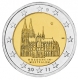 Allemagne 2 Euro commémorative 2011 - Rhénanie du Nord-Westphalie - Cathédrale de Cologne - G - Karlsruhe - © Michail