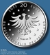 Allemagne 20 Euro Argent - Contes de Grimm - Rumpelstilzchen 2022 - BE