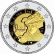 Belgique 2 Euro - Année Jan van Eyck 2020 en coincard - version française - © Union européenne 1998–2024