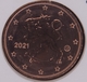 Finlande 1 Cent 2021 - © eurocollection.co.uk