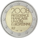 France 2 Euro commémorative 2008 Présidence française du Conseil de l’UE - © European Central Bank