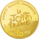 France 50 Euro Or 2003 - Centenaire du Tour de France - Coureur cycliste - © NumisCorner.com