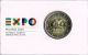 Italie 2 Euro commémorative 2015 - EXPO Milano 2015 - Coincard - © Zafira