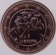 Lituanie 2 Cent 2018 - © eurocollection.co.uk