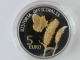Luxembourg 5 Euro bimétallique Argent / Or nordique - Faune et flore - Renouée bistorte 2020 - © Münzenhandel Renger