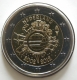 Pays-Bas 2 Euro commémorative 2012 - Dix ans de billets et pièces en euros - © eurocollection.co.uk