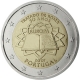 Portugal 2 Euro commémorative 2007 - Traité de Rome - © European Central Bank
