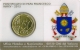 Vatican Euro Coincard 2015 - Pontificat de François I n9 - avec un timbre - © Zafira