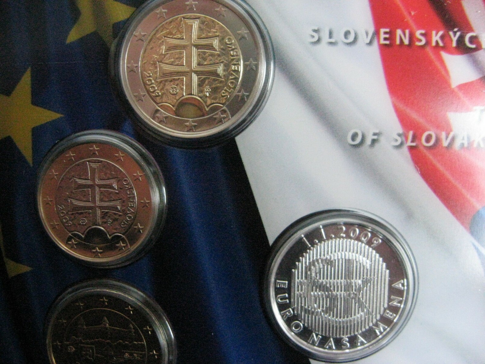 Kremnica 1c à 2€ Coffret #824763 2009 Slovaquie FDC 