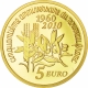 France 5 Euro Or 2010 - Semeuse - 50ème anniversaire du Nouveau Franc - © NumisCorner.com