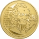 France 50 Euro Or 2014 - Candide ou l'optimiste - de Voltaire - © NumisCorner.com