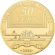 France 50 Euro Or 2016 - Grands navires français - Le porte-avions Charles de Gaulle - © NumisCorner.com