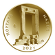 Grèce 50 Euro Or - Patrimoine culturel - Portara de Naxos 2021 - © Bank of Greece