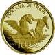 Italie 10 Euro Or - Fontaines d'Italie - Fontaine de Trevi 2022 - © IPZS