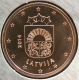 Lettonie 5 Cent 2014 - © eurocollection.co.uk