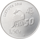 Lituanie 1,50 Euro 2018 - 50e Journée des physiciens de l'Université de Vilnius - © Bank of Lithuania