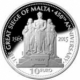 Malte 10 Euro Argent 2015 - 450e anniversaire du Grand Siège de Malte - © Central Bank of Malta