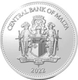 Malte 10 Euro Argent - Jubilé de platine - Reine Elisabeth II 2022 - © Central Bank of Malta