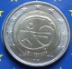 Portugal 2 Euro commémorative 2009 - 10 ans de l'Euro - UEM - © eurocollection.co.uk