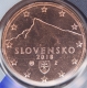 Slovaquie 5 Cent 2018 - © eurocollection.co.uk