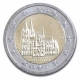 Allemagne 2 Euro commémorative 2011 - Rhénanie du Nord-Westphalie - Cathédrale de Cologne - F - Stuttgart - © bund-spezial
