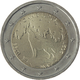 Estonie 2 Euro - Animal national estonien - Canis Lupus - Le loup 2021 - © European Central Bank