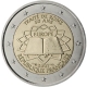 France 2 Euro commémorative 2007 Traité de Rome - © European Central Bank