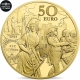 France 50 Euro Or 2018 - La Semeuse - L'écu de 6 Livres - © NumisCorner.com