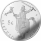 Lituanie 5 Euro Argent - Uzgavenes 2019 - © Bank of Lithuania