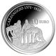 Malte 10 Euro Argent - Caravaggio - La décapitation de Saint Jean 2022 - © Central Bank of Malta