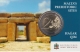 Malte 2 Euro commémorative 2017 - Temples de Ħaġar Qim - Coincard - © MDS-Logistik