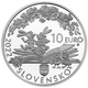 Slovaquie 10 Euro Argent - 150e anniversaire de la naissance de Ludmila Podjavorinska 2022 - BE - © National Bank of Slovakia