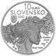 Slovaquie 10 Euro Argent - 200e anniversaire de la naissance de Janko Kral 2022 - BE - © National Bank of Slovakia
