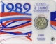 Slovaquie 2 Euro commémorative 2009 - 17 novembre 1989 - 20e anniversaire du jour de la liberté et de la démocratie - Coincard - © Zafira