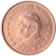 Vatican 1 Cent 2002 - © European Central Bank